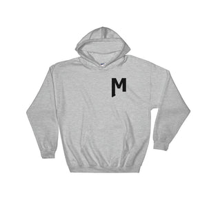 Montana Goods hoodie with MT M emblem screenprinted